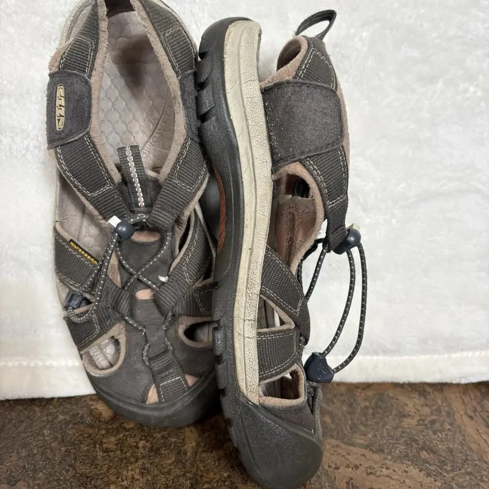 Keen Sport Venice Sandals Gray/Taupe Men's 8/Women's 9.5 (Estimated) Trail Hike